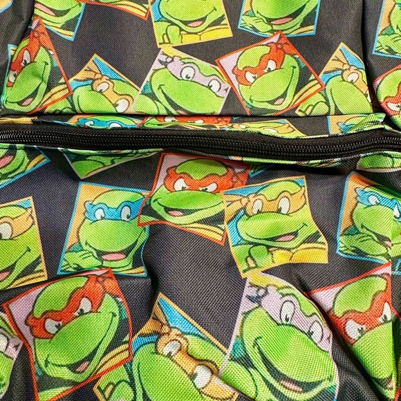Nickelodeon Ninja Turtle Kids Backpack - Green, Red, Orange, Blue - NWT - Picture 5 of 5